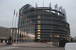 Das Europaparlament in Straßburg.